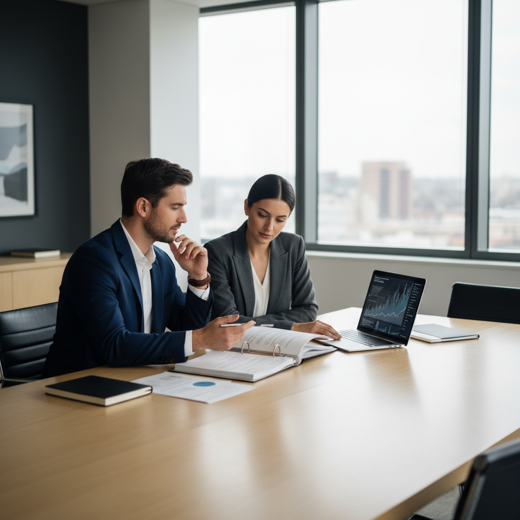 Investment & Capital Formation - Abstract visualization of growth and financial success