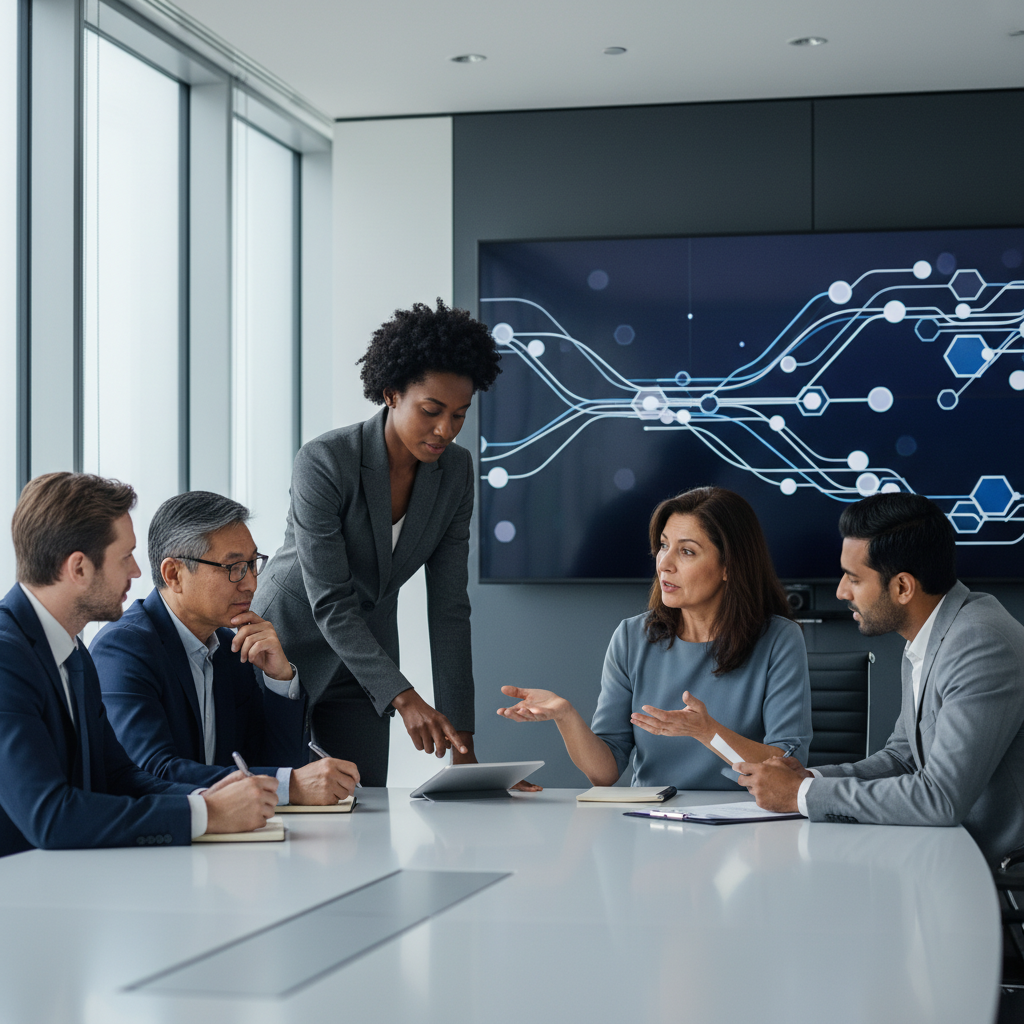 M&A & Strategic Transactions - Diverse team of professionals collaborating on strategic deal planning